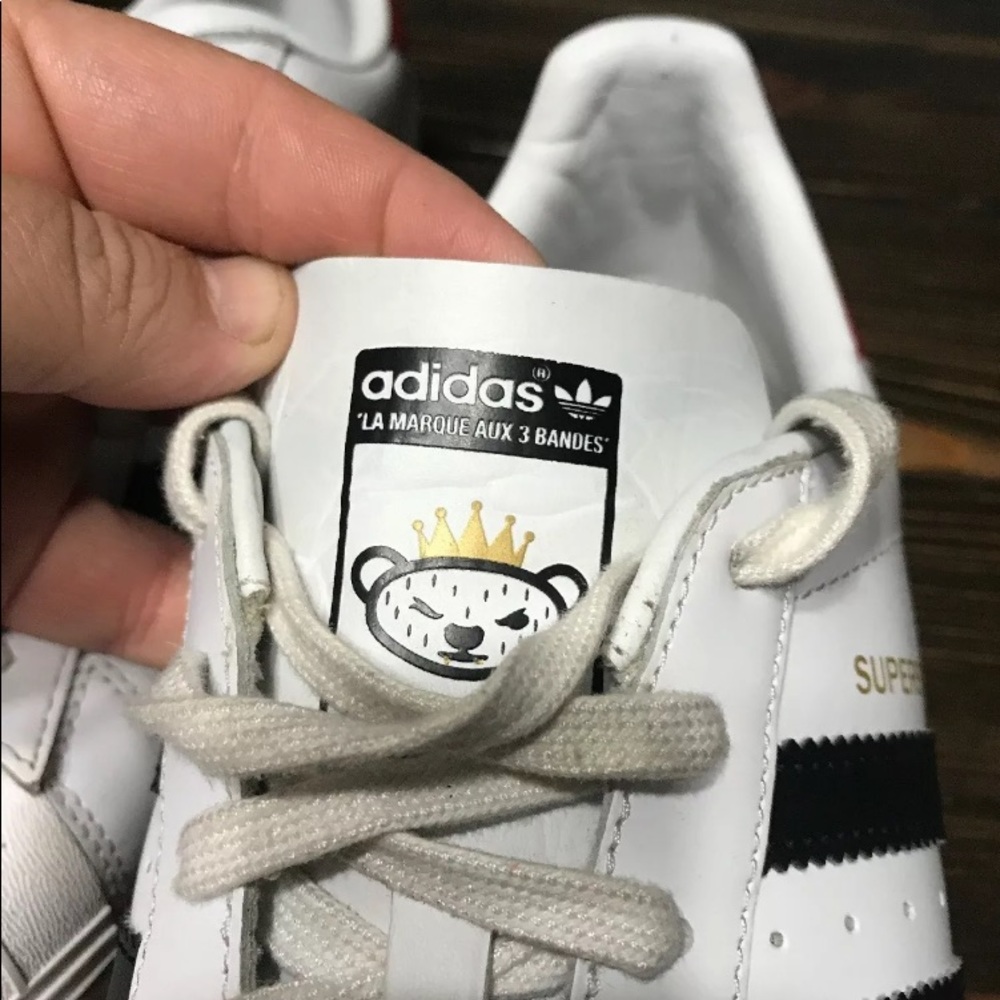 Adidas Originals Superstar Nigo Bearfoot Size 11 - Picture 7 of 8